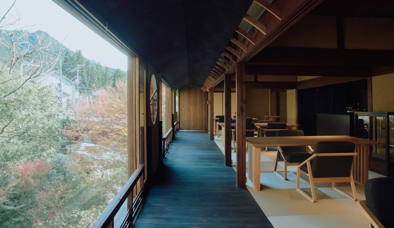 弥仙館で、天川村でしか味わえない新しい料理を